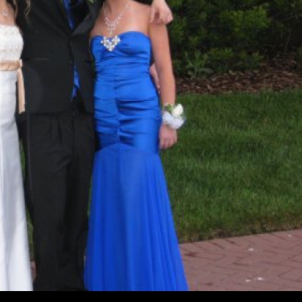 🎉 Sale | Cache Royal Blue Prom Dress